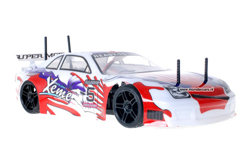 Himoto 1:10 Nascada White Red